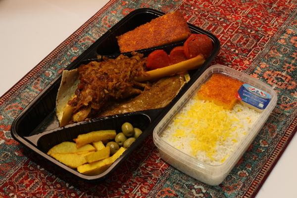 چلو سفید با ماهیچه ویژه 