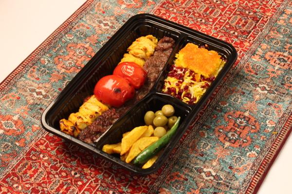 خوراک کباب وزیری سینه تک وعده 