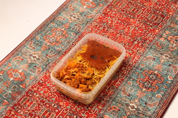 ماکارونی با گوشت اکونومی