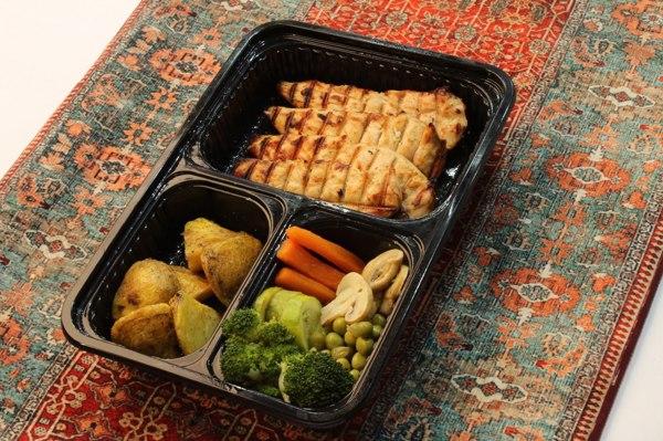 خوراک فیله گریل رژیمی