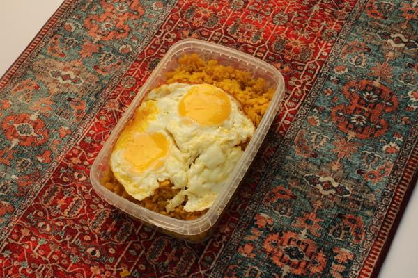 دمي پختک با تخم مرغ 